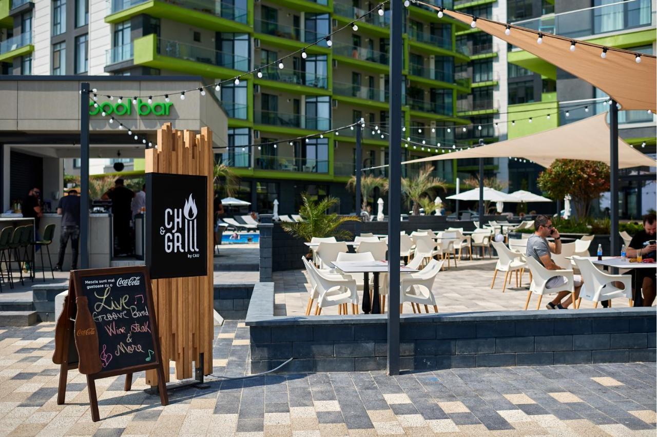 Coral Aparthotel Pool & Spa Mamaia Nord ナボダリ エクステリア 写真